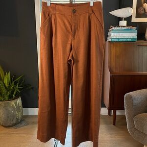 cabi clothing Rust Wide-Leg Trousers
